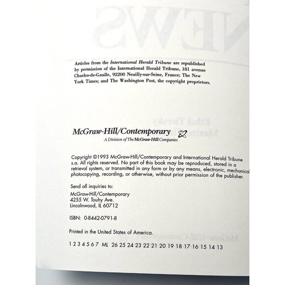 Lot 2 International Herald Tribune USA Today Mastering Reading Cassette Book SET - Picture 13 of 16